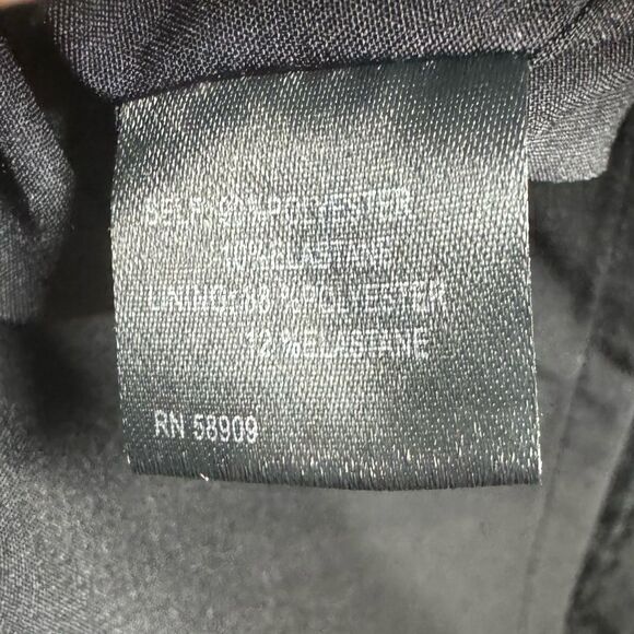 Alex Marie black wrap top wide leg jumpsuit size 4 - Picture 7 of 7